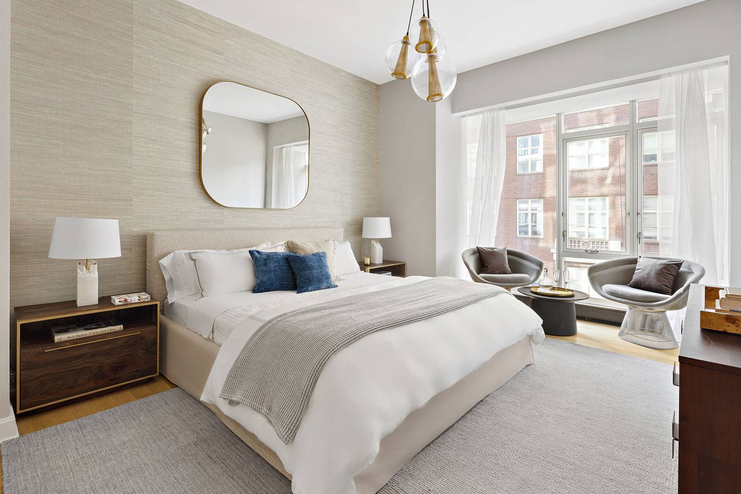 1289 Lexington spacious primary bedroom with large floor-to-ceiling window