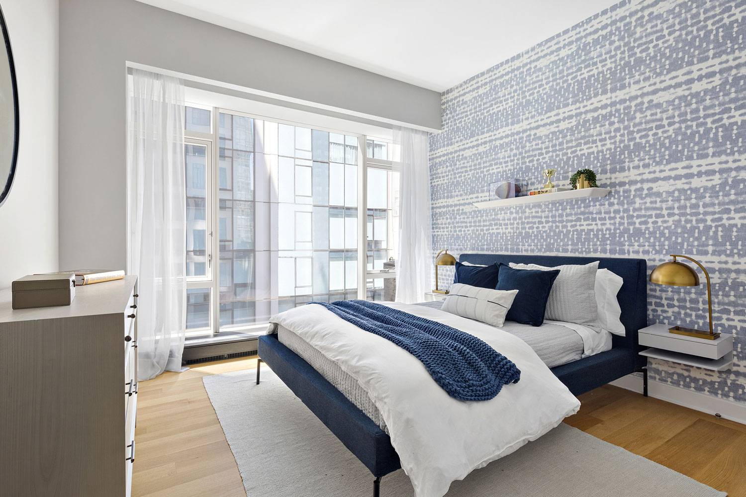 1289 Lexington spacious primary bedroom with floor-to-ceiling windows